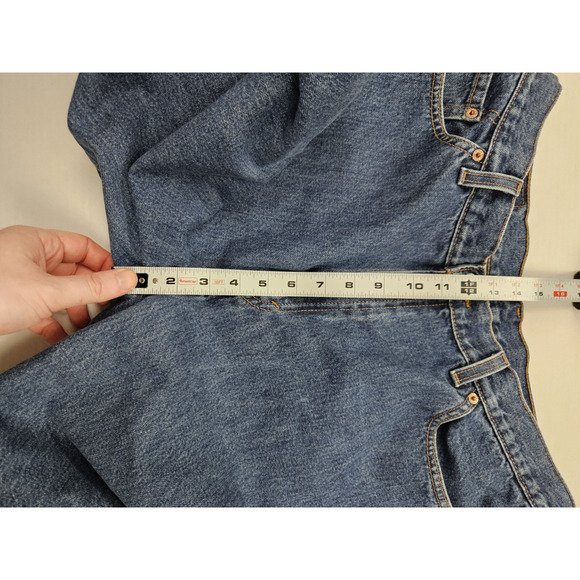 Vintage Levi's 550 Relaxed Fit Tapered Leg Jeans Women's Size 20 Short USA MADE - Picture 4 of 11